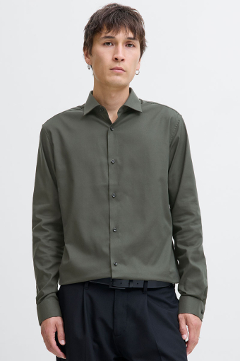 Parker Wrinkle Resistant Shirt LS Rosin