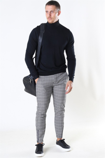Potter Rullekrave Strik Black