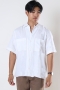 Jack & Jones Camp Linen Resort Shirt SS Bright White