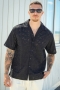 Jack & Jones Havana Lace Resort Shirt Black