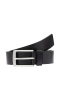 Jack & Jones JACSTOCKHOLM LEATHER BELT NOOS Black